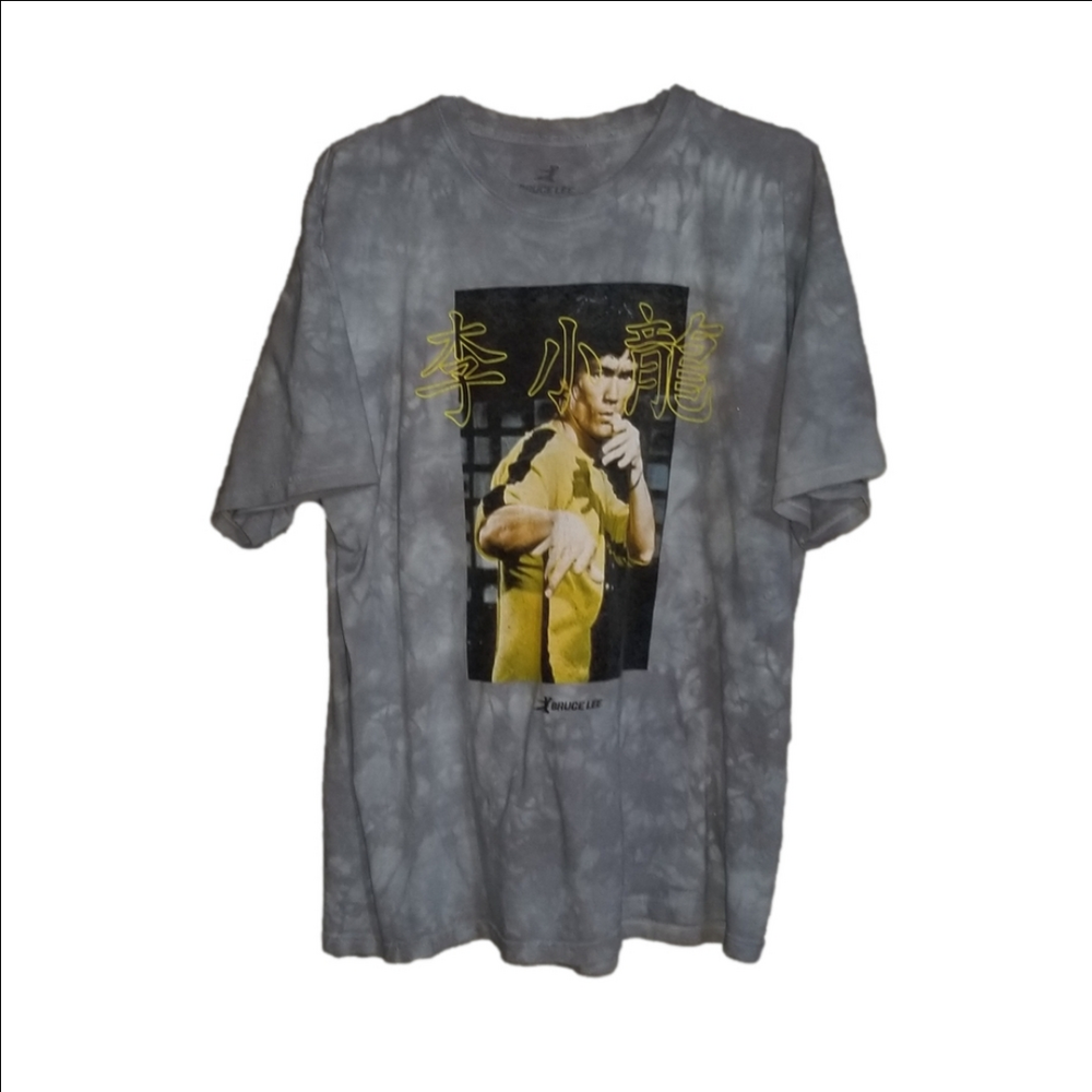 Bruce Lee Graphic Tye Dye T Shirt Size Large